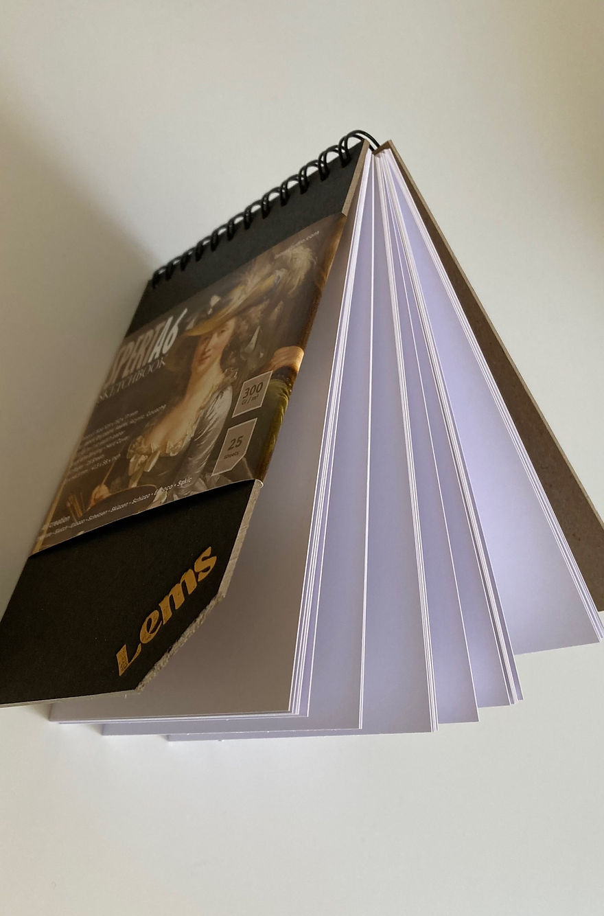 Sperta A6 300gr Sketchbook