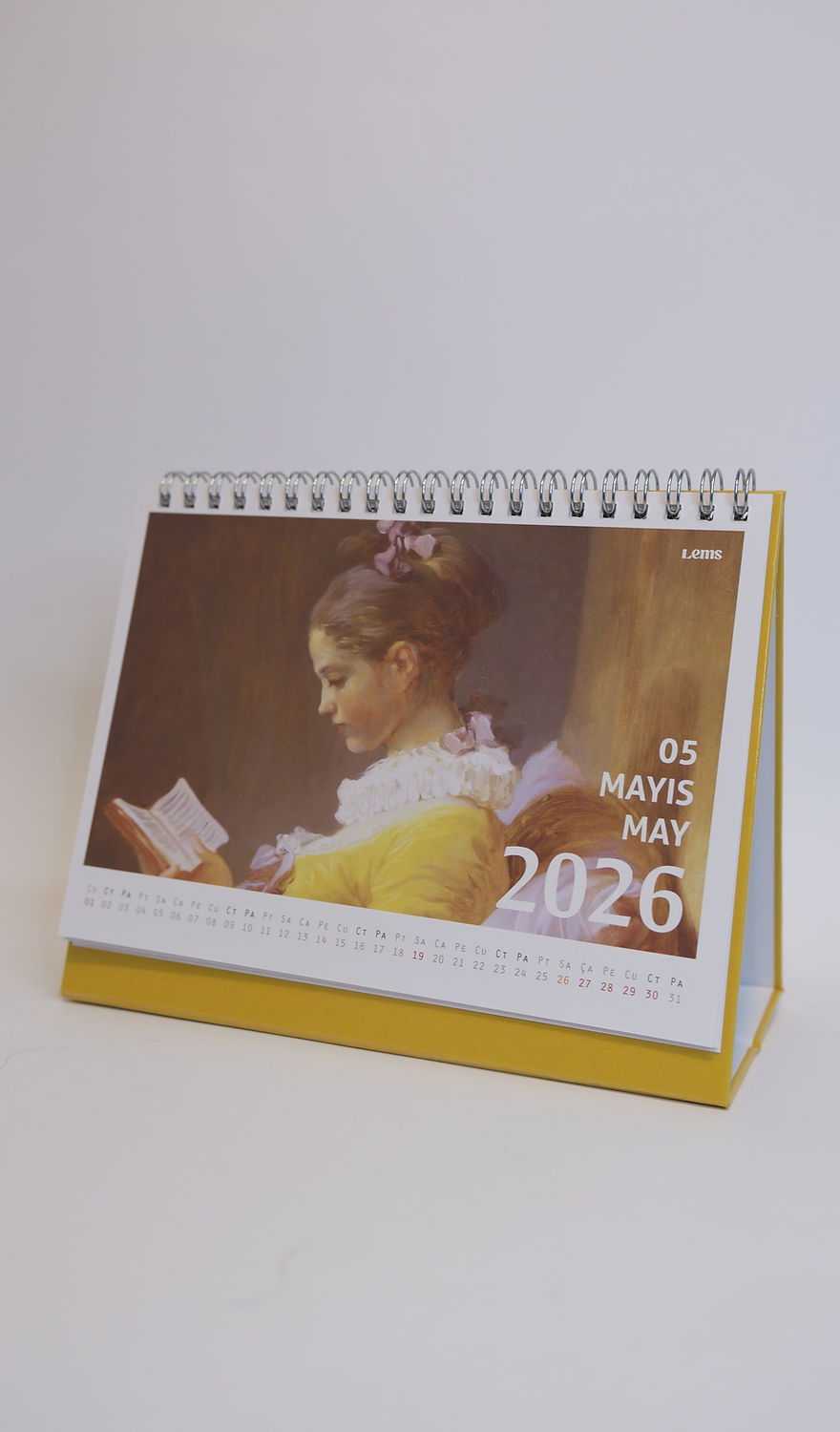 2026 Artista Planner Takvim