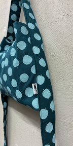 July Cotton Shoulder Bag Apple
