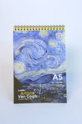 Artista Van Gogh Starry Night A5 200 Gr. Eskiz Defteri