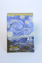 Artista Van Gogh Starry Night A5 200 Gr. Eskiz Defteri