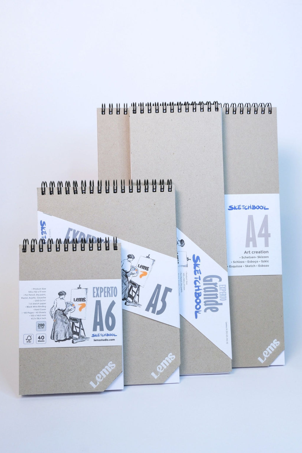 EXPERTO 4lü Set A5-A4-A6-Grande