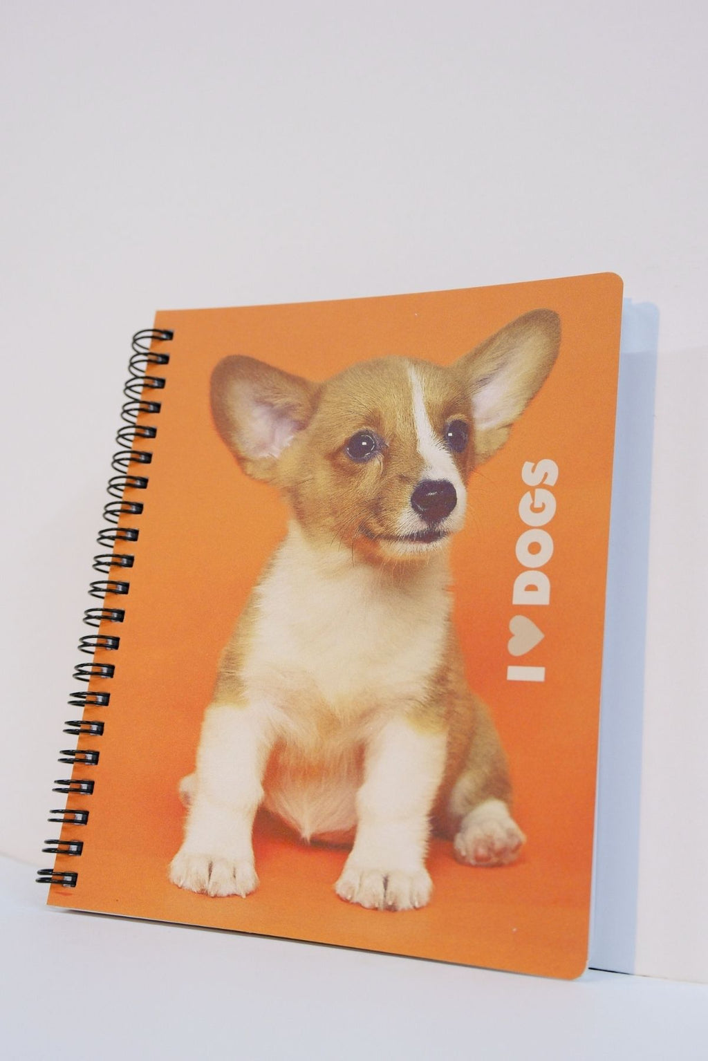 I LOVE DOGS Noktalı İnce Kapak Notebook