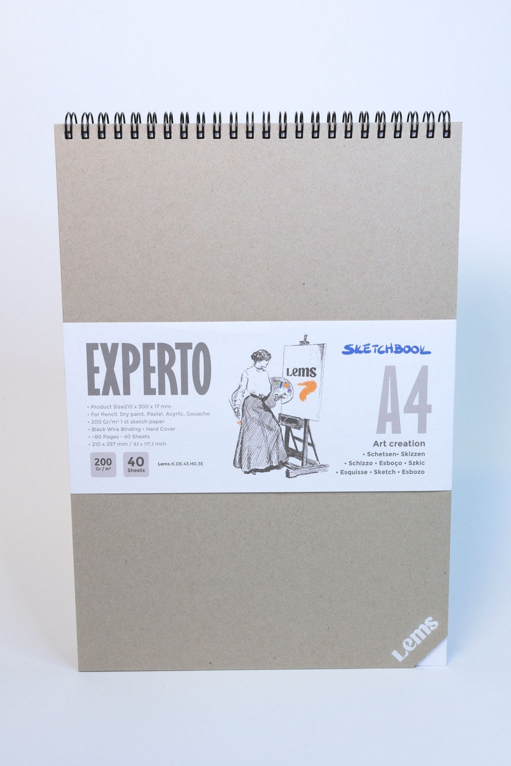 EXPERTO 4LÜ Set A3-A4-A5-A6 Eskiz Defteri