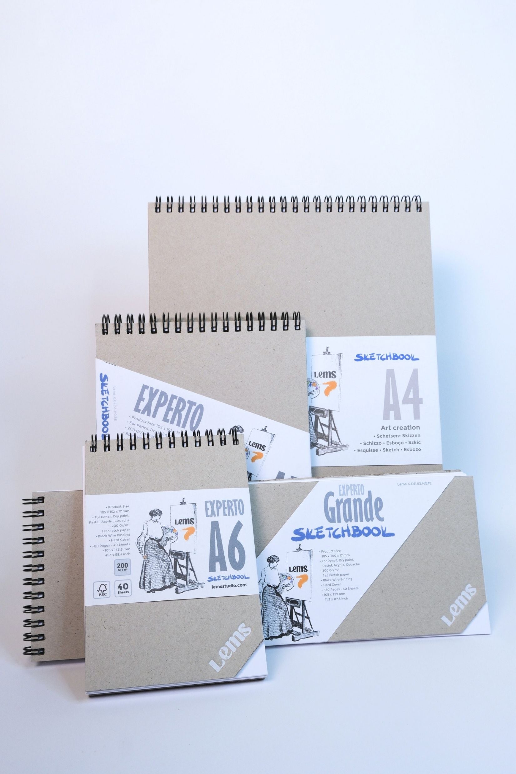 EXPERTO 4lü Set A5-A4-A6-Grande