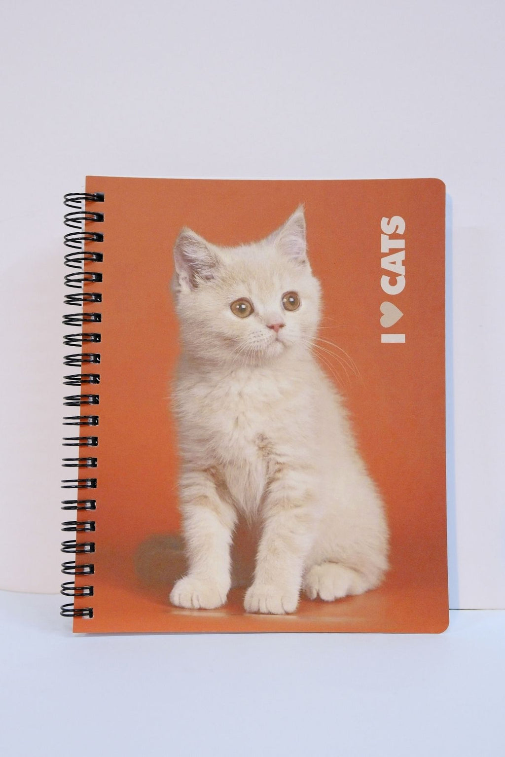 I LOVE CATS Noktalı İnce Kapak Notebook