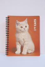 I LOVE CATS Noktalı İnce Kapak Notebook