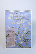 Artista Van Gogh - Almond Blossom A4 200gr. Eskiz Defteri