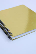 Gold Altın Noktalı İnce Kapak Notebook