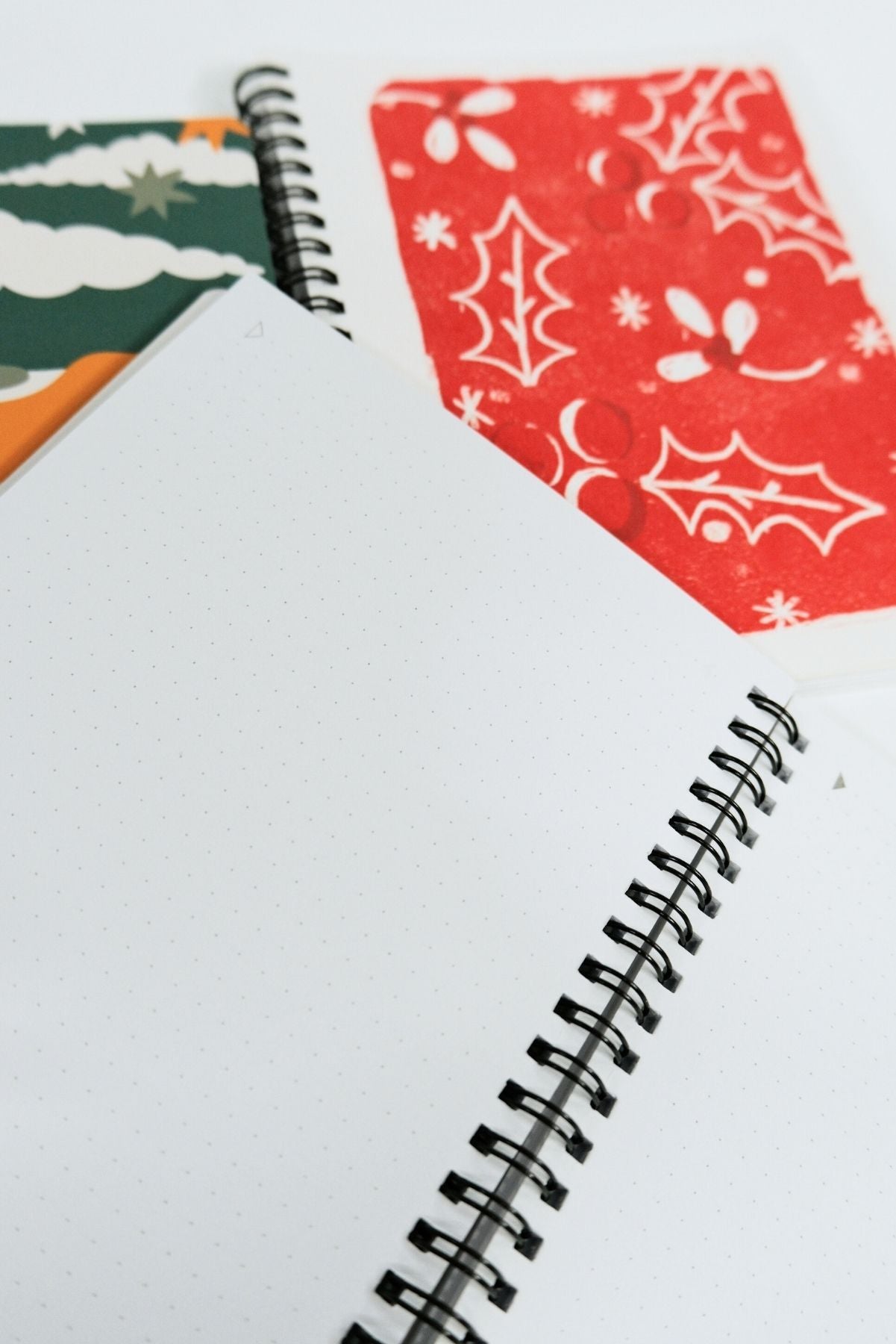 New Year Hediyelik 4lü Set Noktalı İnce Kapak a5 Notebook