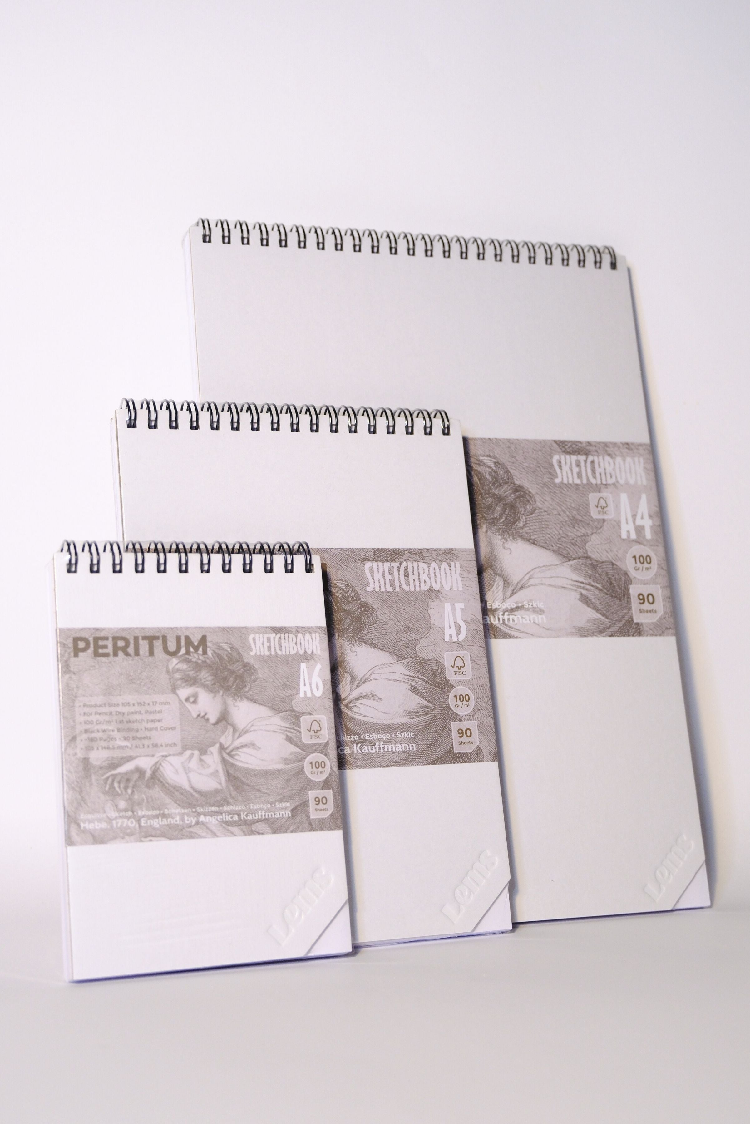 Peritum A4-A5-A6 SET 100gr Sketchbook