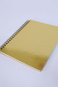 Gold Altın Noktalı İnce Kapak Notebook