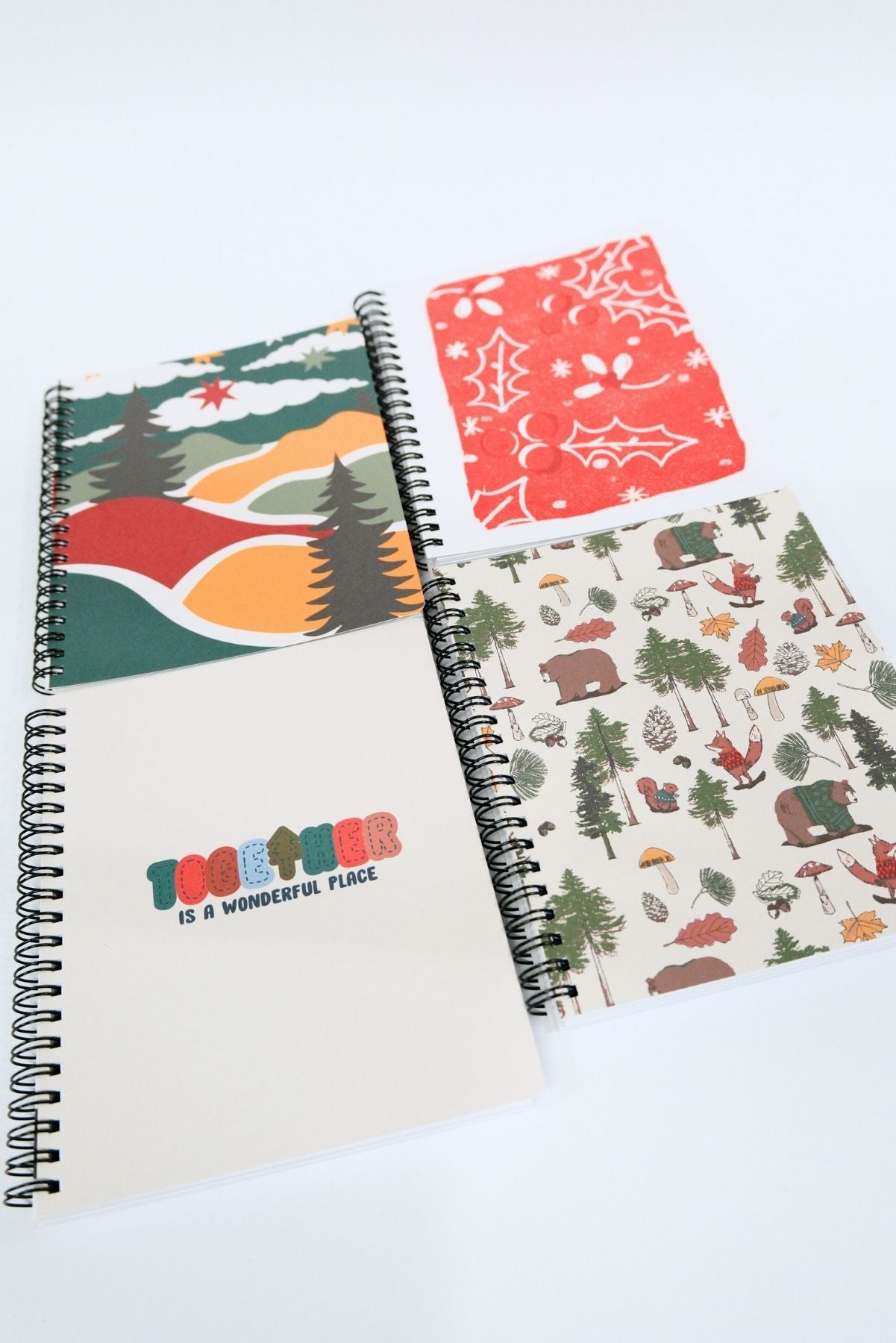 New Year Hediyelik 4lü Set Noktalı İnce Kapak a5 Notebook
