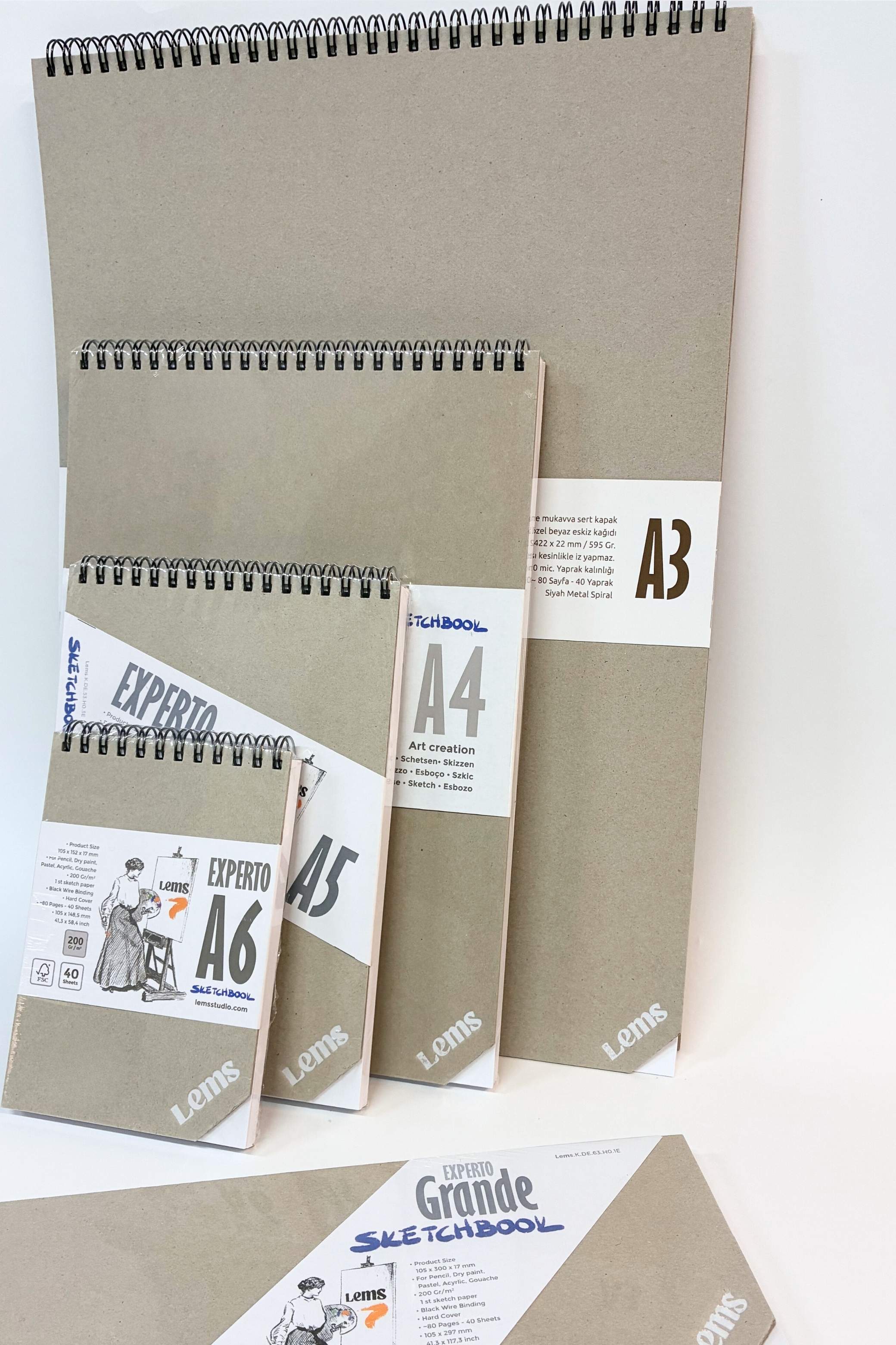 EXPERTO 5li Set A3-A4-A5-A6-Grande