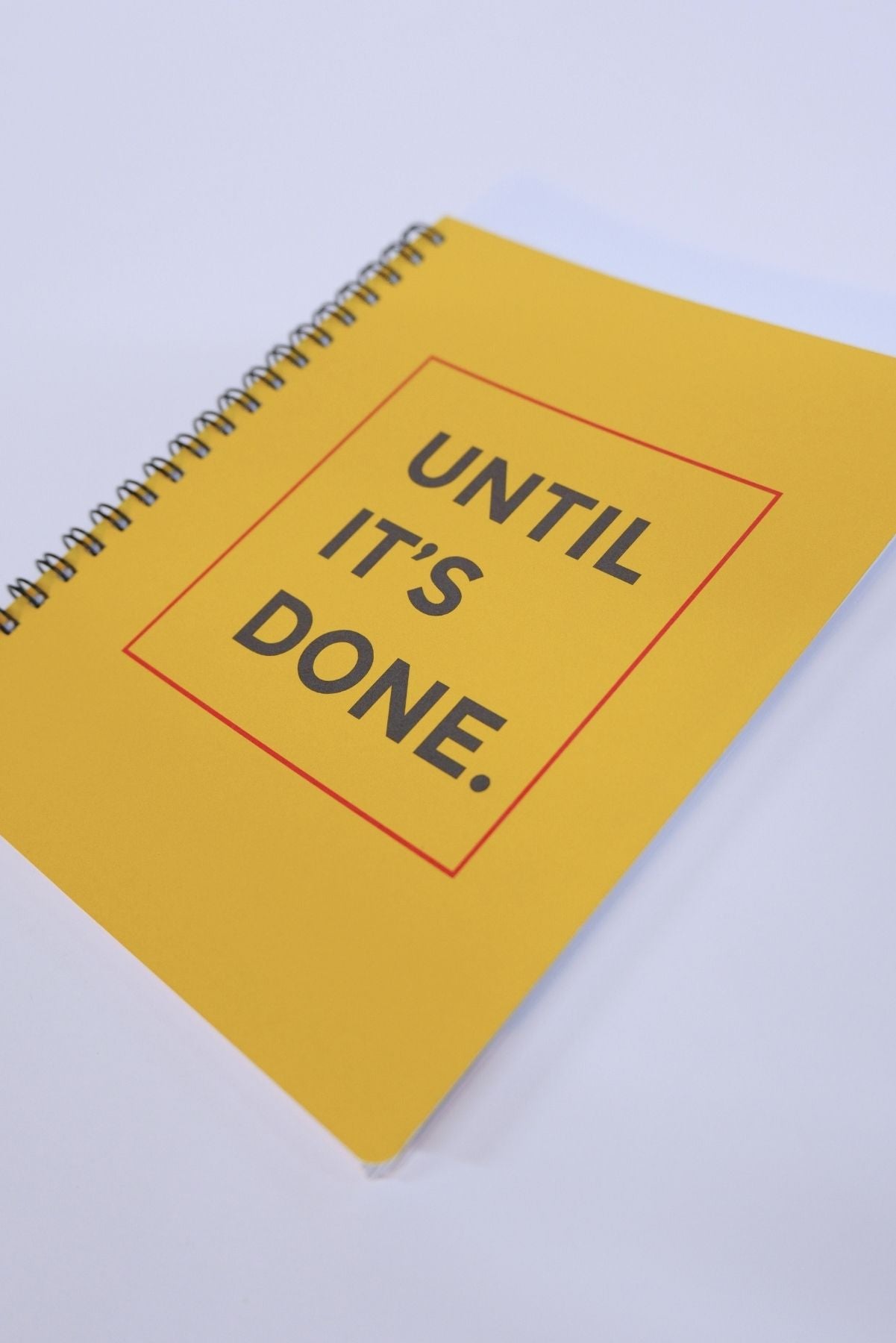 Until Sarı Noktalı İnce Kapak Notebook