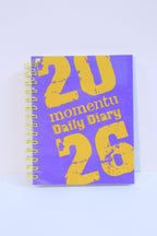 Momentu Y2K PURPLE 2026 Tarihli Günlük Ajanda