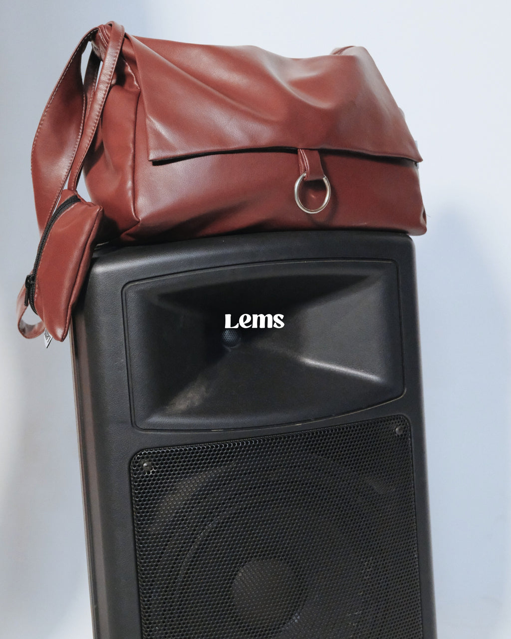 Sylvia / Ruby Red Crossbody Bag