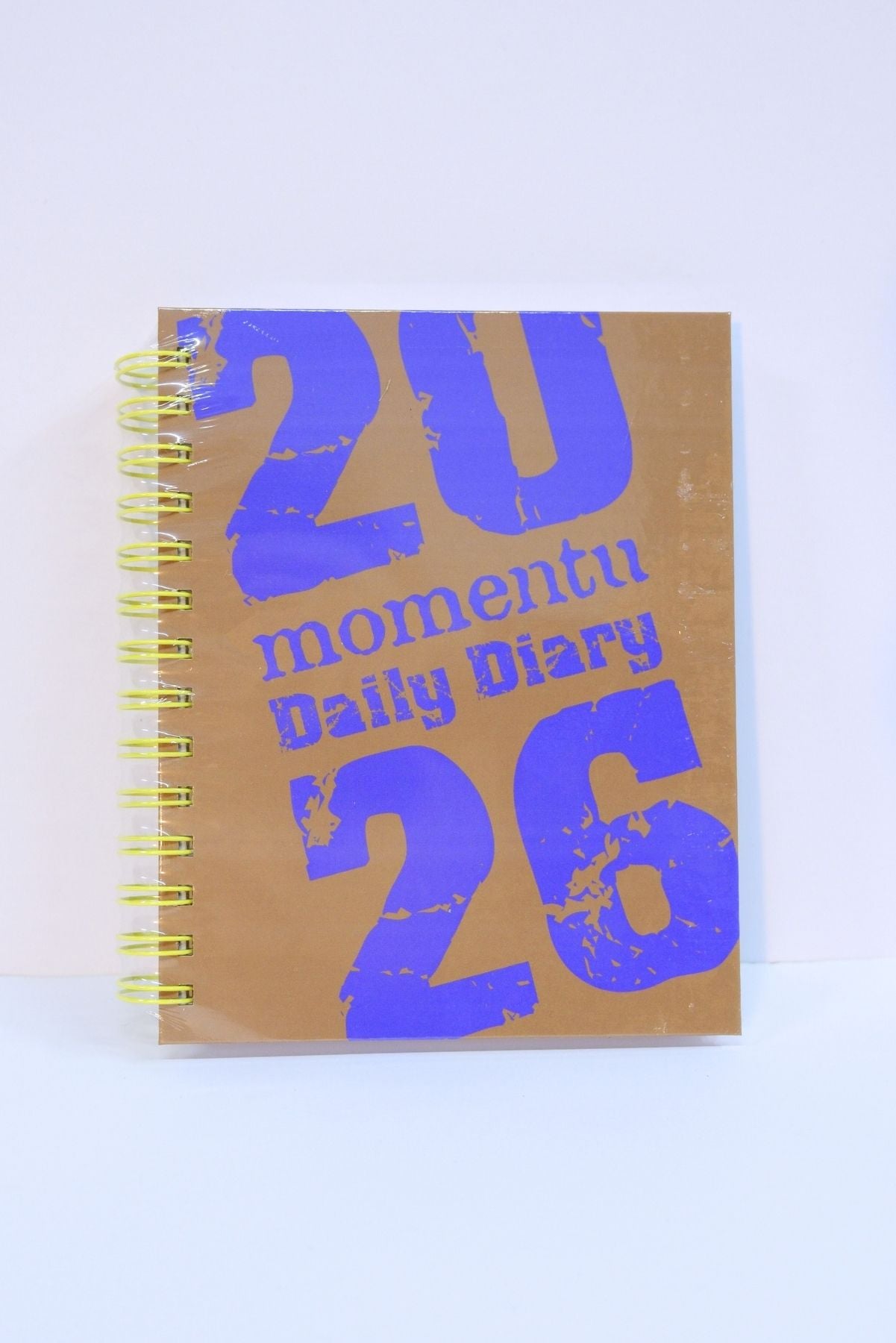 Momentu Y2K Beige 2026 Tarihli Günlük Ajanda