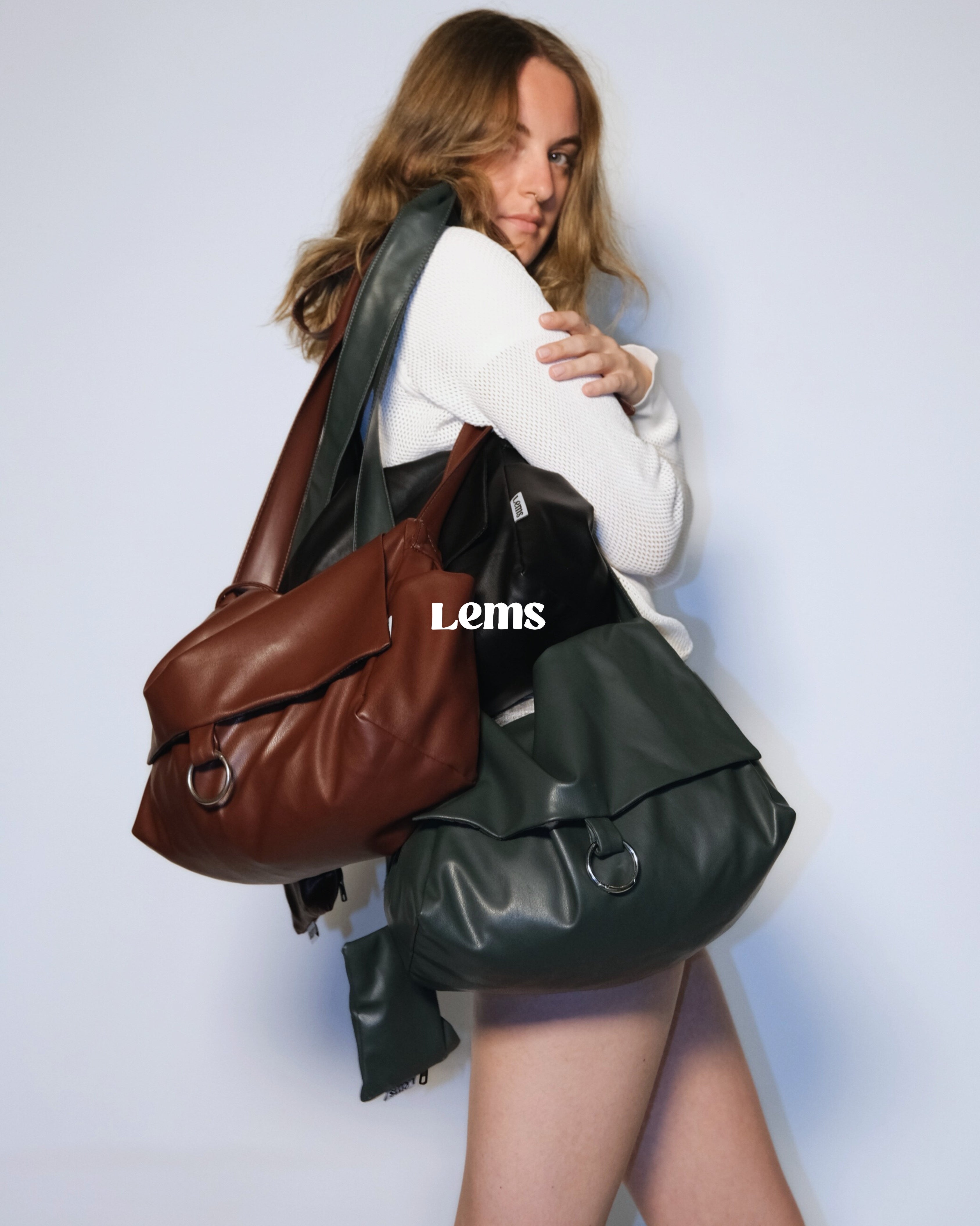 Sylvia / Ruby Red Crossbody Bag