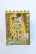 Artista Gustav Klimt - The Kiss 200 Gr. A5 Eskiz Defteri