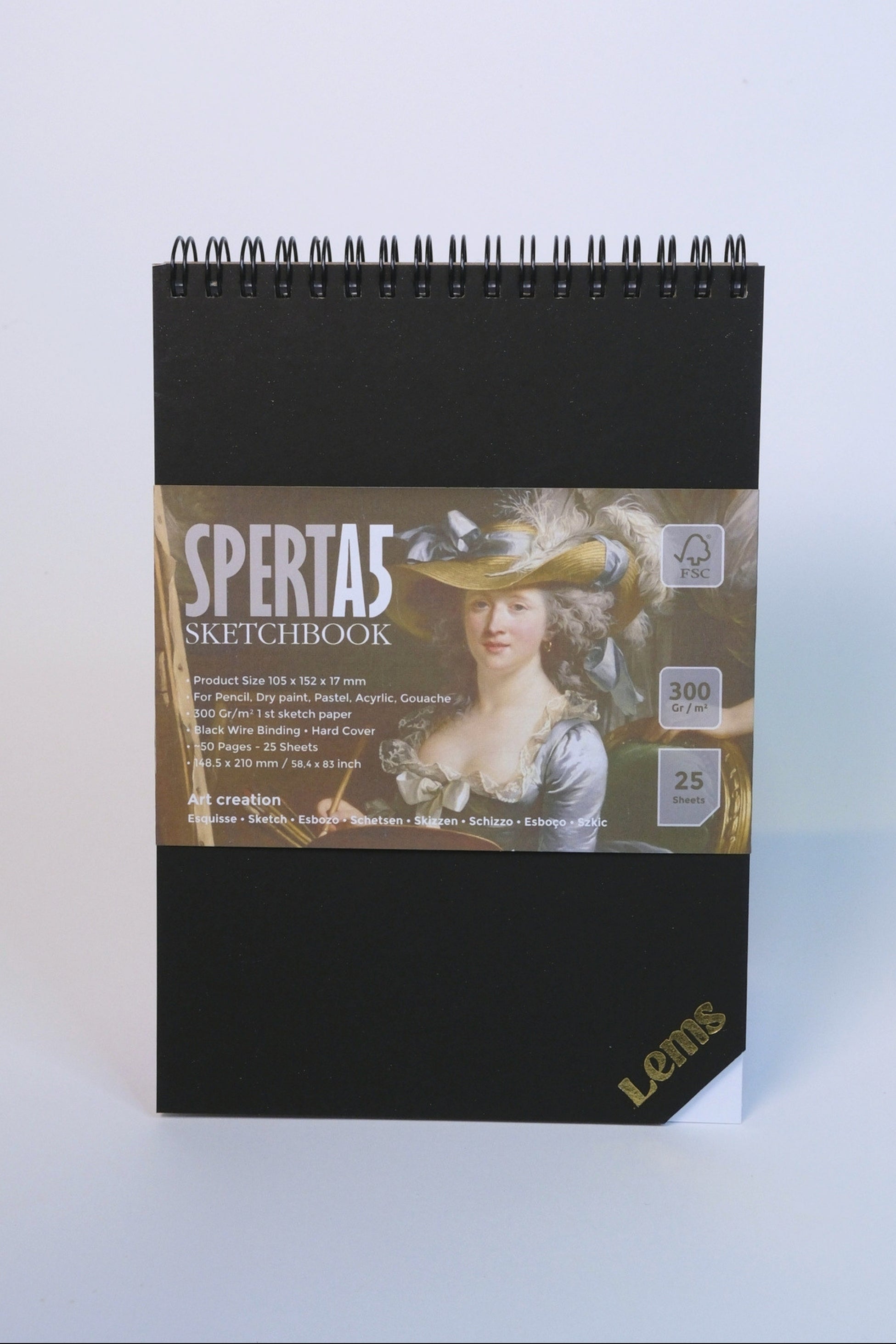 Sperta A5 300gr Eskiz defteri