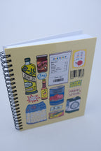 Recipes Notebook Dotted