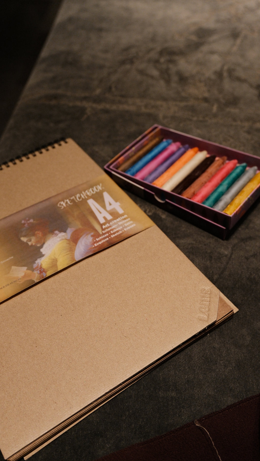 Kraft A4 200gr Eskiz Defteri Sketchbook
