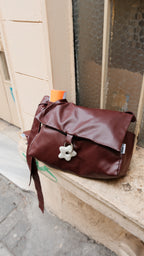 Sylvia / Ruby Red Crossbody Bag