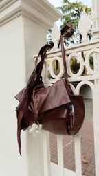Sylvia / Ruby Red Crossbody Bag