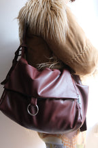Sylvia / Ruby Red Crossbody Bag