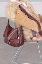 Sylvia / Ruby Red Crossbody Bag