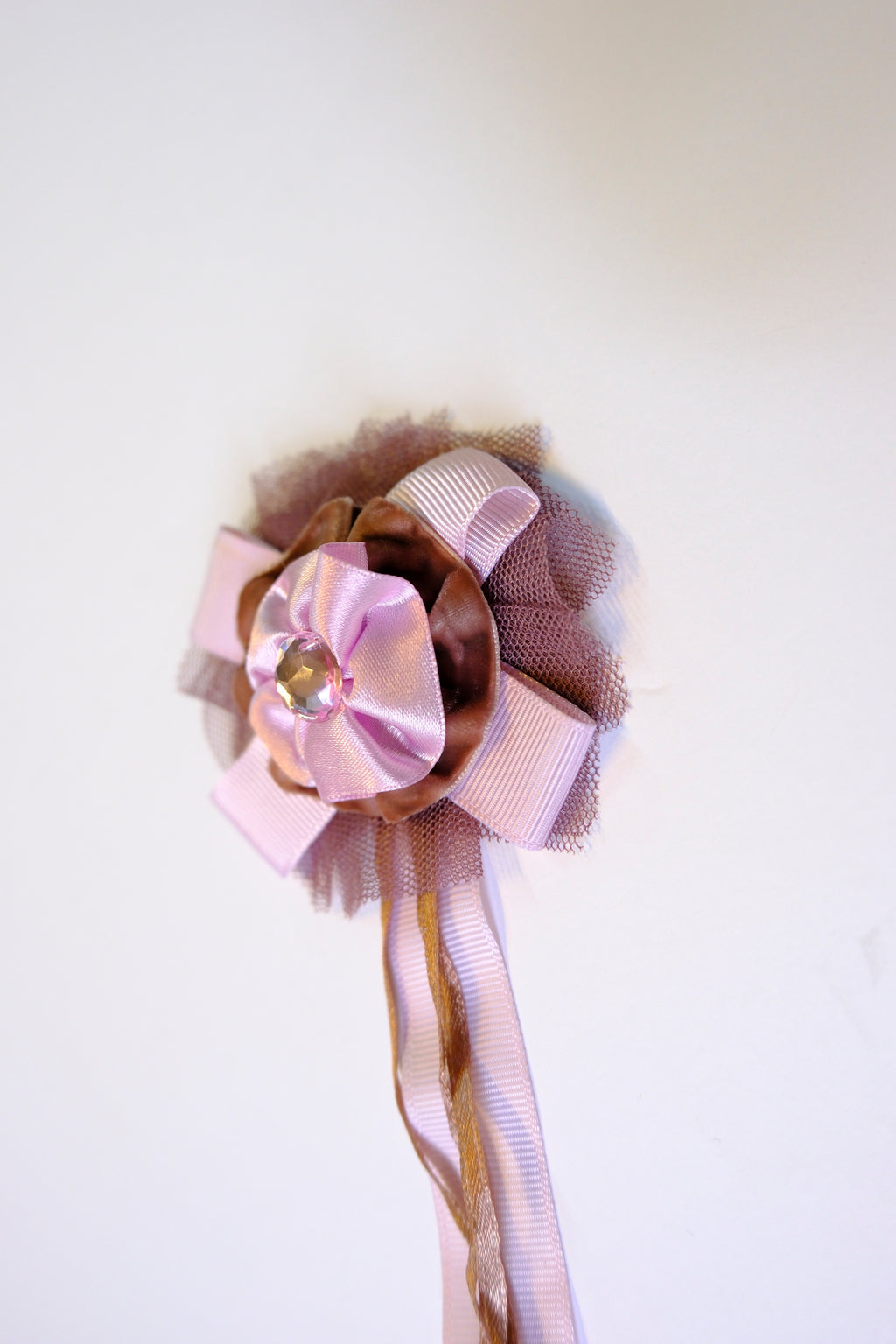 Ribbon Rosette with Tails