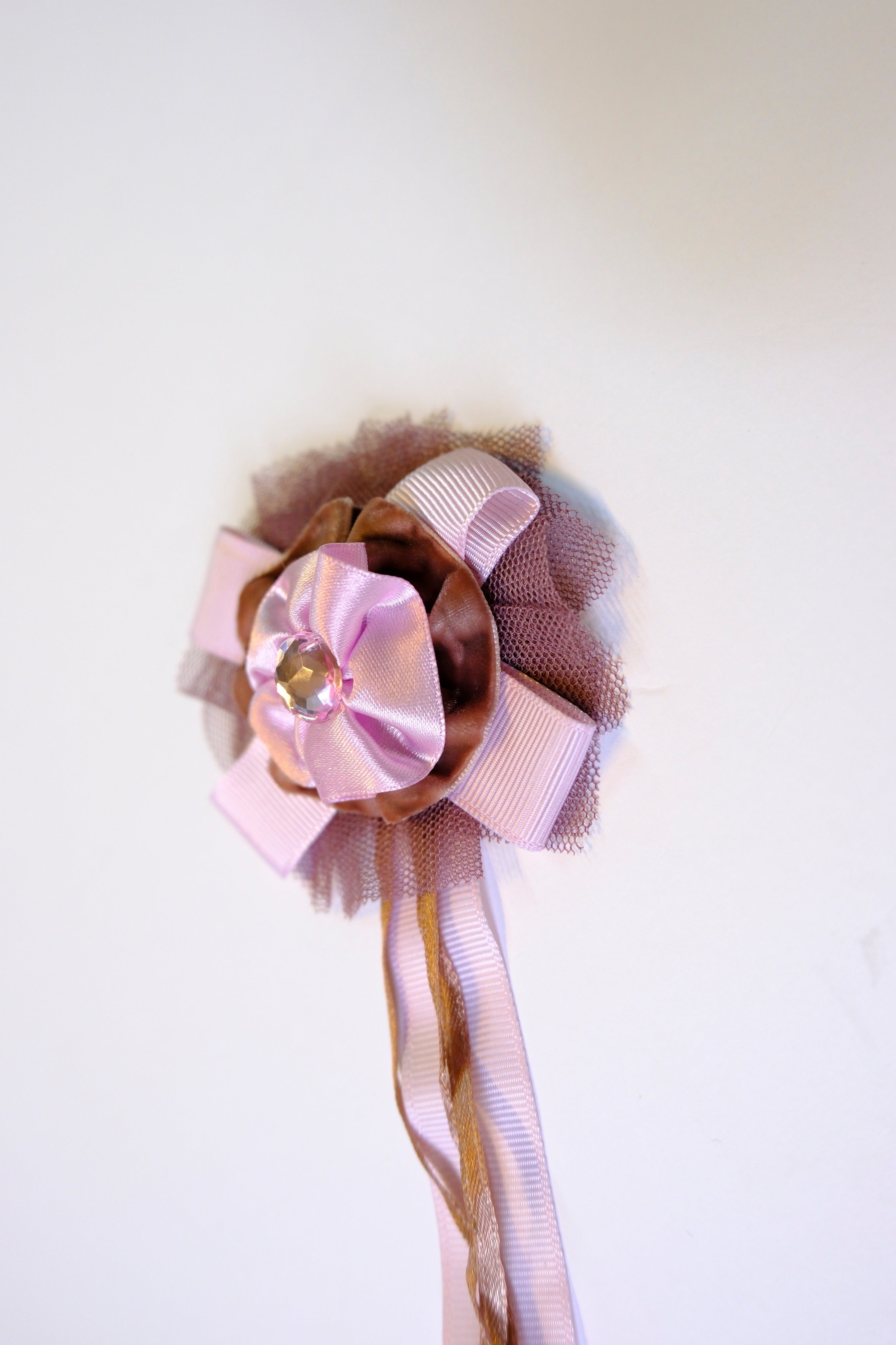 Ribbon Rosette with Tails