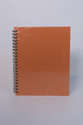 Orange Dotted Notebook