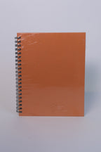 Orange Dotted Notebook