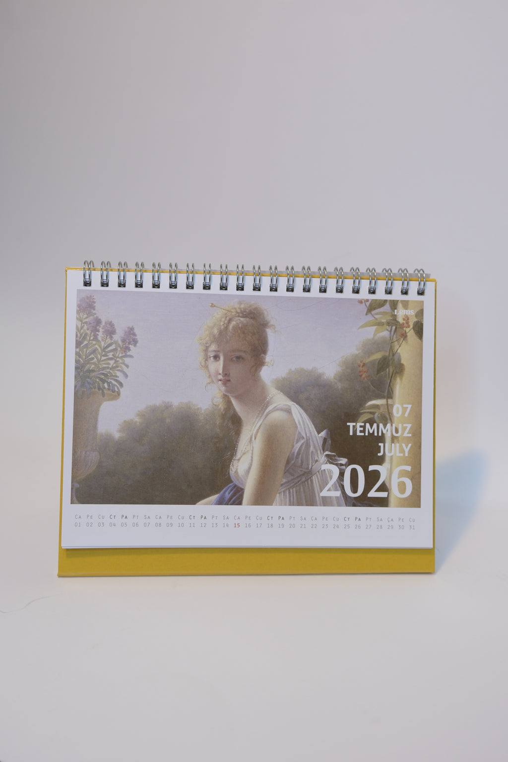 2026 Artista Planner Takvim