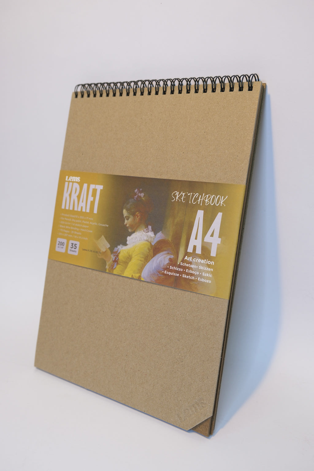 Kraft A4 200gr Eskiz Defteri Sketchbook
