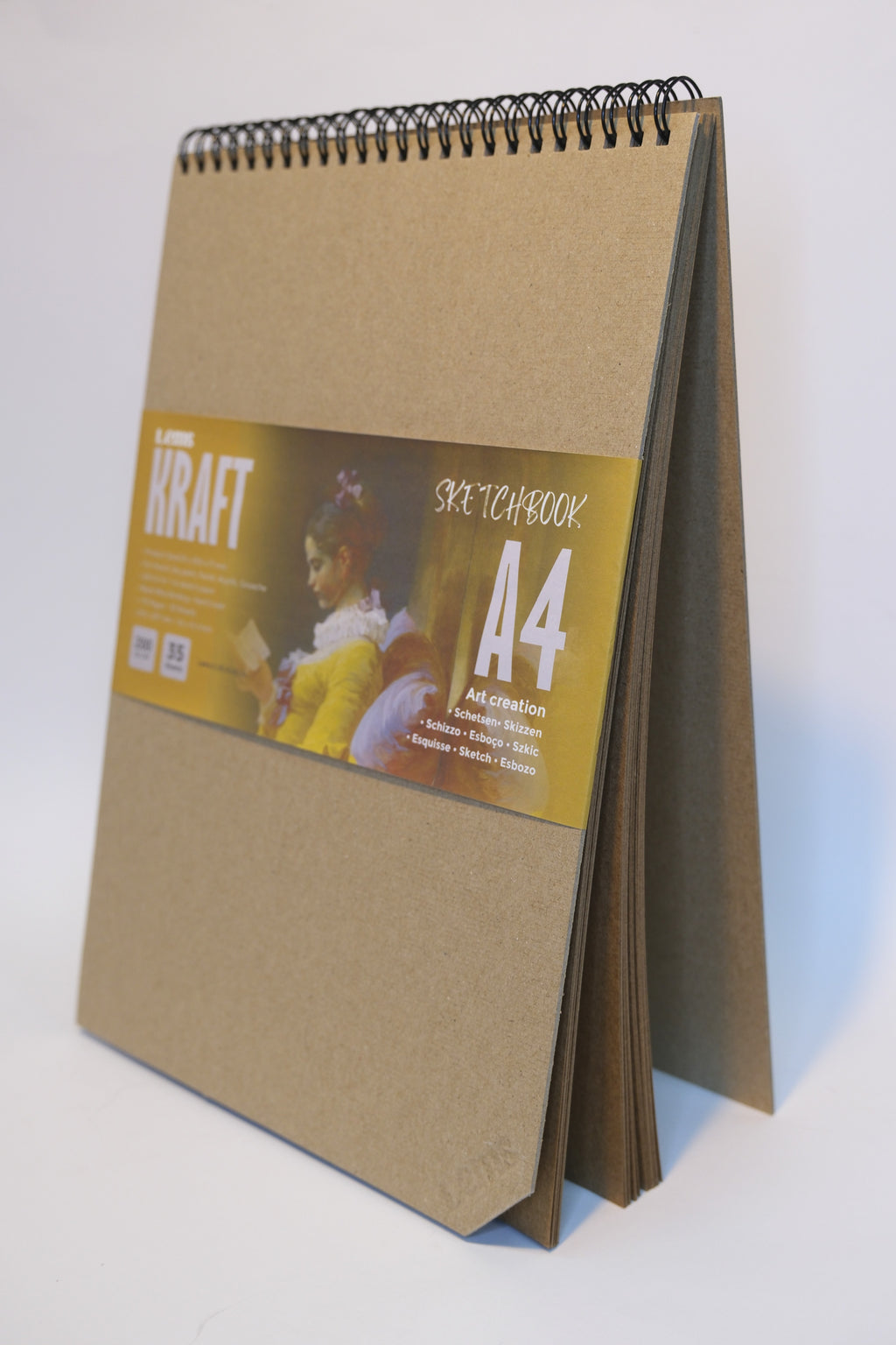 Kraft A4 200gr Eskiz Defteri Sketchbook