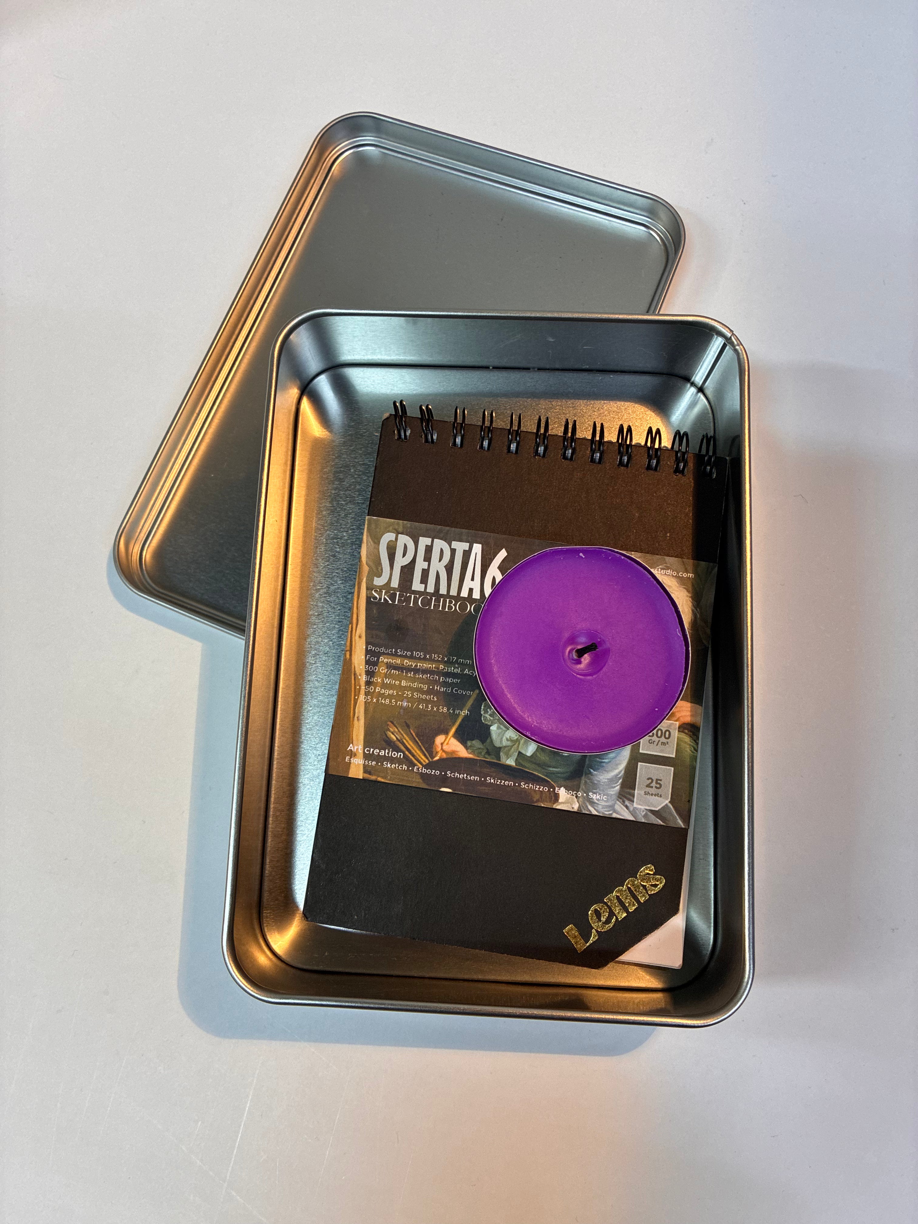 Lems Tin Box + Sperta A6 + Purple Candle SET