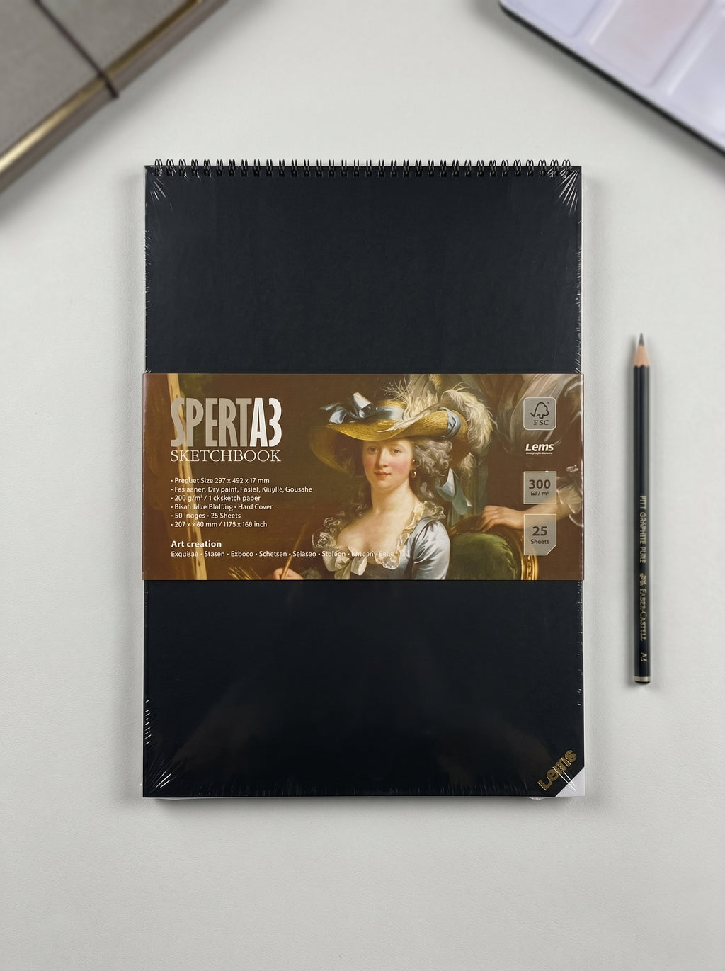 Sperta A3 300gr Eskiz Defteri Sketchbook
