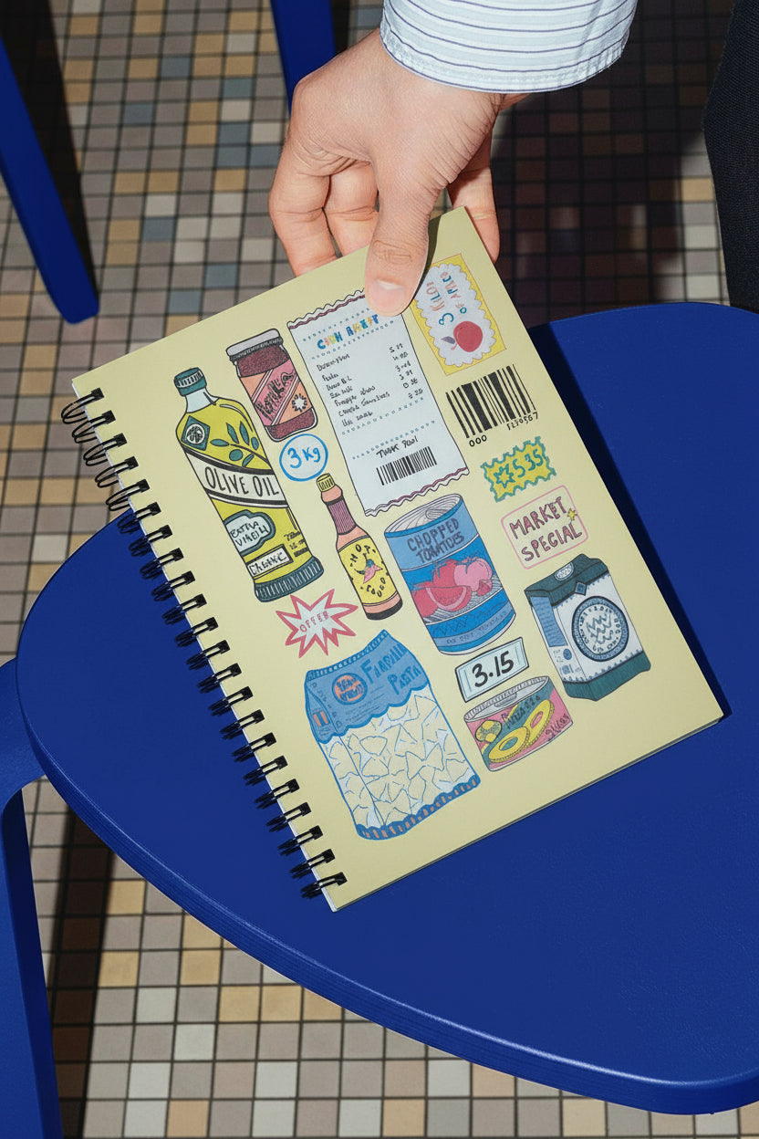 Recipes Notebook Dotted