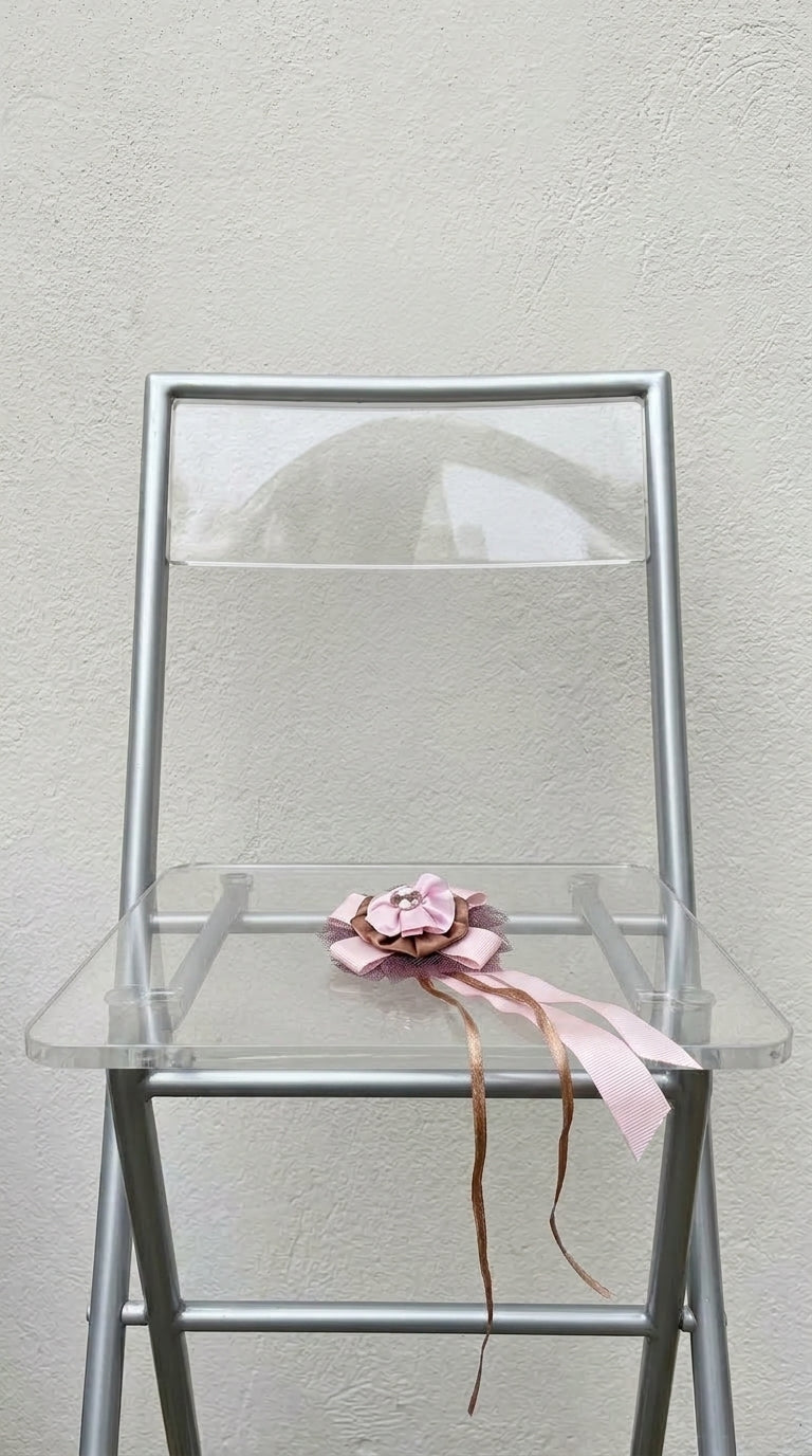 Ribbon Rosette with Tails